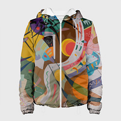 Женская куртка Искусство Кандинского - Доминирующая кривая