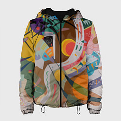 Женская куртка Искусство Кандинского - Доминирующая кривая