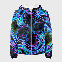 Женская куртка Абстракция neon