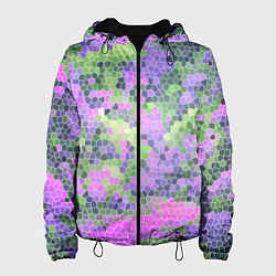 Женская куртка Разноцветный витраж