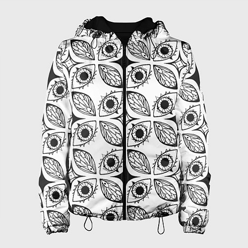 Женская куртка Глаз-сглаз / 3D-Черный – фото 1