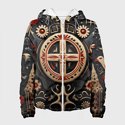 Женская куртка Орнамент в славянской стилистике