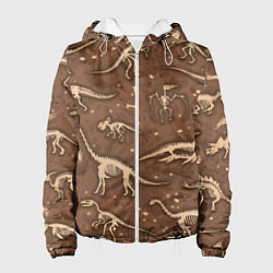 Женская куртка Dinosaurs bones