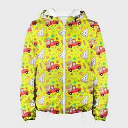 Женская куртка Красная машина с подарками