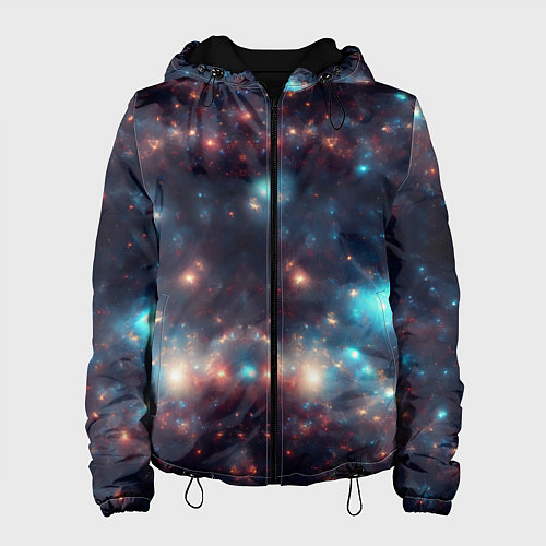 Женская куртка Космический простор / 3D-Черный – фото 1