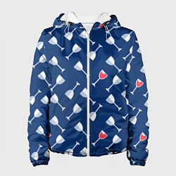 Женская куртка Бокальчик винишка