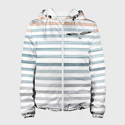 Женская куртка Море скрытое в полосках тельняшки чайка