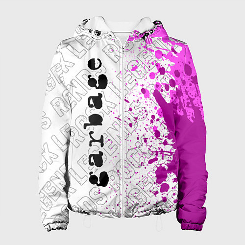 Женская куртка Garbage rock legends по-вертикали / 3D-Белый – фото 1