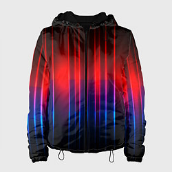 Женская куртка Неоновый узор неоновая шкала