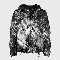 Женская куртка Зимний лес узоры