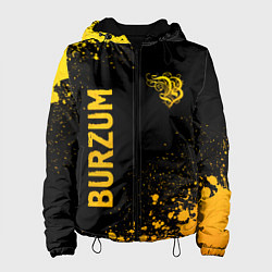 Женская куртка Burzum - gold gradient вертикально