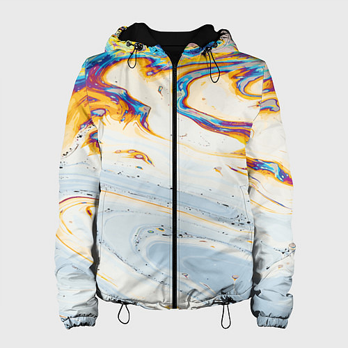 Женская куртка Магия масляного отражения / 3D-Черный – фото 1