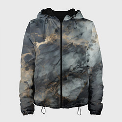 Женская куртка Темно-серый мрамор