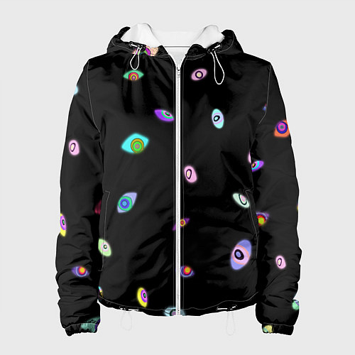 Женская куртка Kaufmo Abstracted The Amazing Digital Circus / 3D-Белый – фото 1