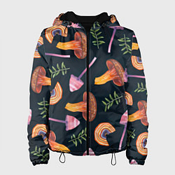 Женская куртка Goblincore - болотные грибы