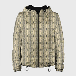 Женская куртка Паттерн сёро-зелёный