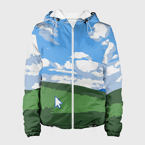 Женская куртка Новый уродливый свитер от майков / 3D-Белый – фото 1