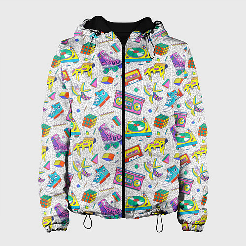 Женская куртка Ностальгия 90 ретро / 3D-Черный – фото 1