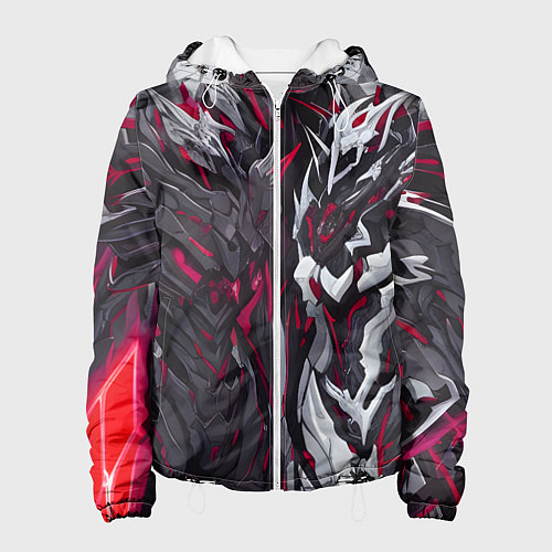 Женская куртка Адская броня / 3D-Белый – фото 1