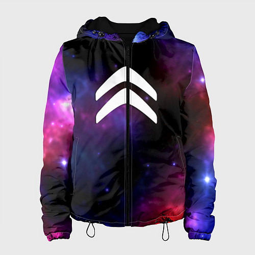 Женская куртка Citroen space / 3D-Черный – фото 1