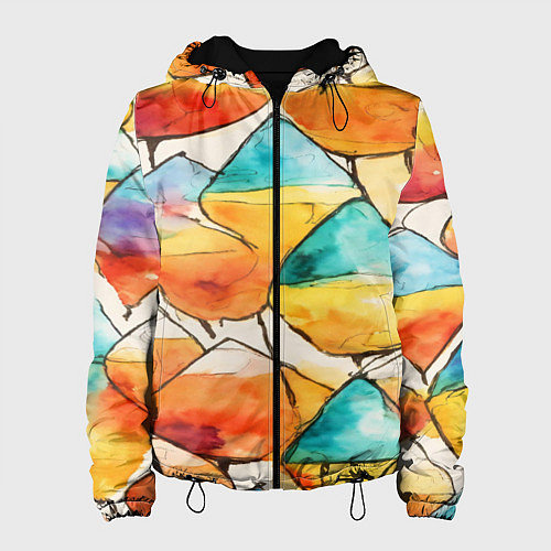 Женская куртка Фонарики / 3D-Черный – фото 1