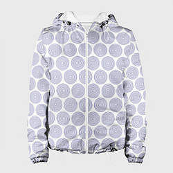 Женская куртка Ретро круги контурные