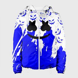 Женская куртка Marshmello dj blue pattern music band