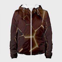 Женская куртка Ретро плиты разломы прошлого