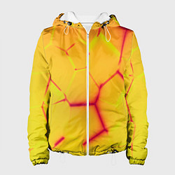 Женская куртка Плиты желтые броня