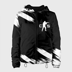 Женская куртка Кс абстрактные краски текстура