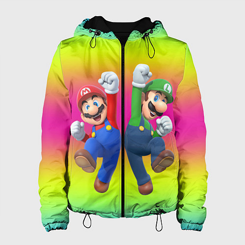 Женская куртка Братья Марио / 3D-Черный – фото 1