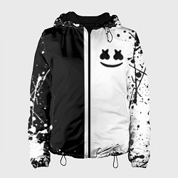 Женская куртка Marshmello краски музыка