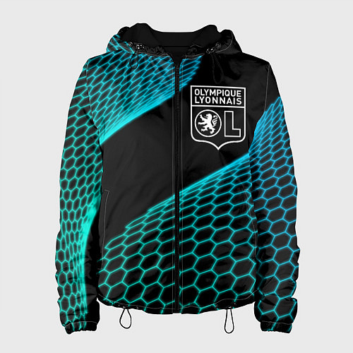Женская куртка Lyon football net / 3D-Черный – фото 1