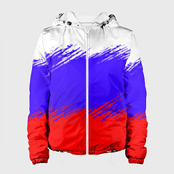 Женская куртка Триколор штрихи