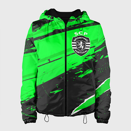 Женская куртка Sporting sport green / 3D-Черный – фото 1