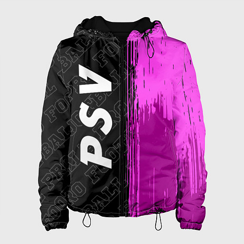Женская куртка PSV pro football по-вертикали / 3D-Черный – фото 1