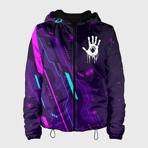 Женская куртка Death Stranding neon gaming / 3D-Черный – фото 1