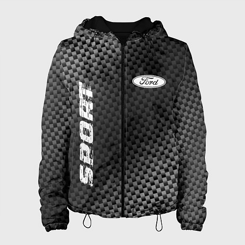 Женская куртка Ford sport carbon / 3D-Черный – фото 1