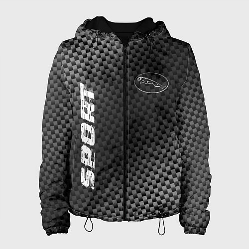 Женская куртка Jaguar sport carbon / 3D-Черный – фото 1