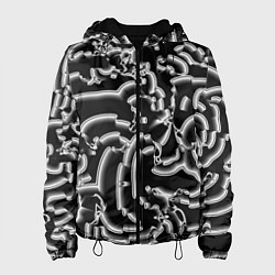 Женская куртка Абстрактные объемные рельефы