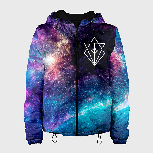 Женская куртка In Flames space rock / 3D-Черный – фото 1