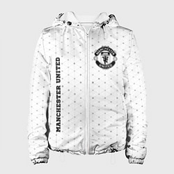 Женская куртка Manchester United sport на светлом фоне вертикальн