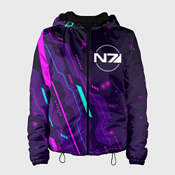 Женская куртка Mass Effect neon gaming