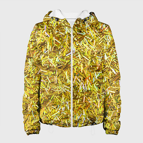 Женская куртка Золотые ленточки / 3D-Белый – фото 1