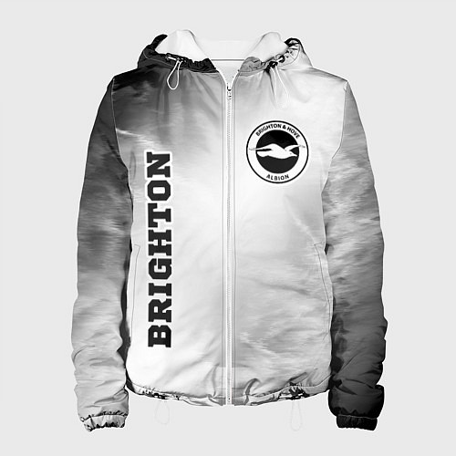 Женская куртка Brighton sport на светлом фоне вертикально / 3D-Белый – фото 1