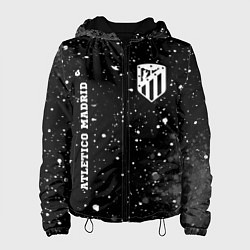 Женская куртка Atletico Madrid sport на темном фоне вертикально