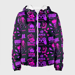 Женская куртка Virtual reality lettering