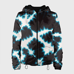 Женская куртка Тёмно синий тай дай