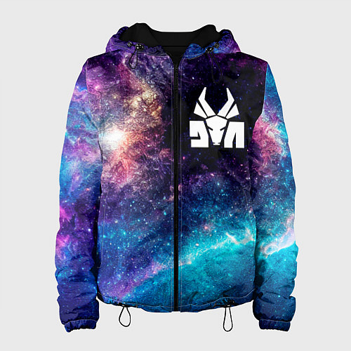 Женская куртка Die Antwoord space rock / 3D-Черный – фото 1