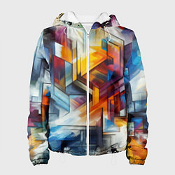 Женская куртка Абстрактные фигуры